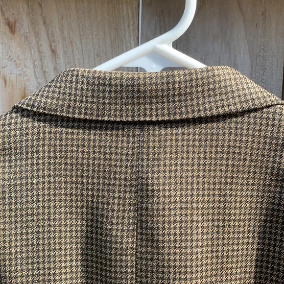 Oscar de la Renta tweed wool blazer 39R